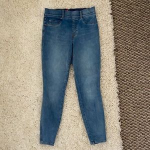 Worn once SPANX high waisted skinny jegging